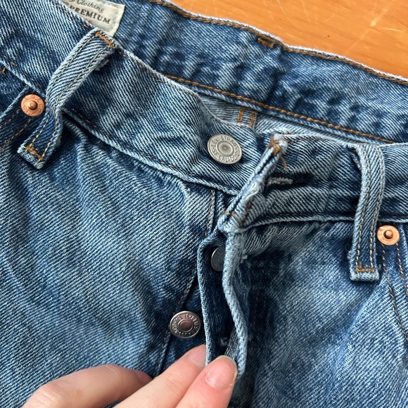 Levi’s 501 90s jeans women’s 25 x 31 blue - Picture 4 of 8